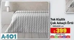 ENGLİSH HOME TEK KİŞİLİK ÇOK AMAÇLI ÖRTÜ